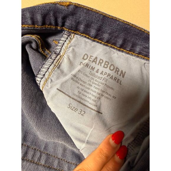 Dearborn Dark Wash Stretch Jeans — Size 32 - Picture 6 of 11